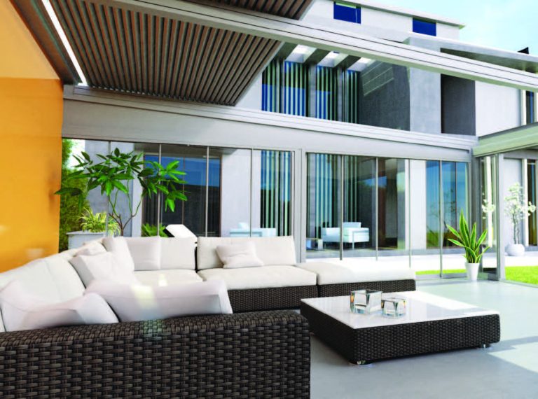 ArtShadows - Pergola Bioclimatică cu Lamele Retractabile: Eleganță, Durabilitate și Confort